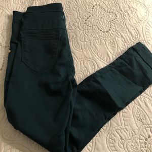 Emerald green jeans